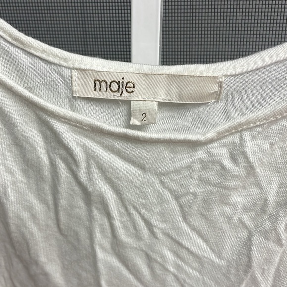 Maje off white dress size 2 - Picture 9 of 9